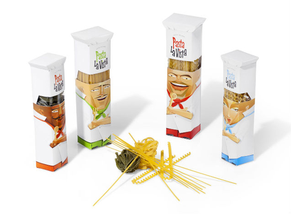 Pasta la vista意大利通心粉创意包装设计作品
