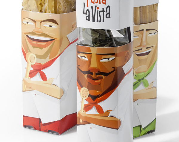 Pasta la vista意大利通心粉创意包装设计作品
