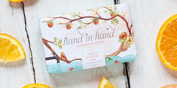 Hand in Hand 很温馨的香皂包装设计作品