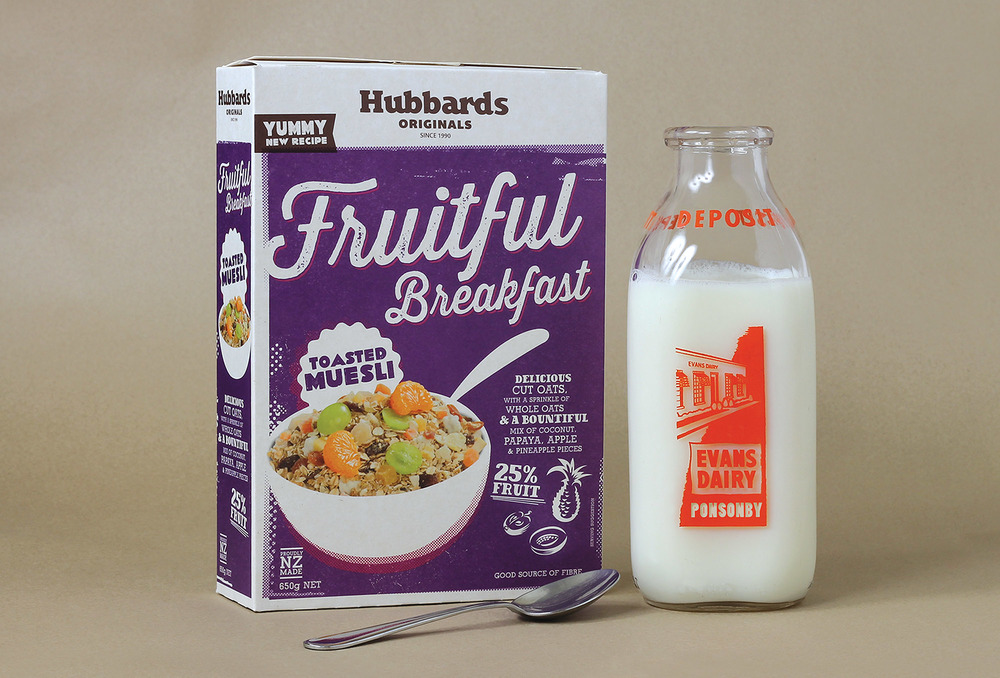Hubbards Originals牛奶包装