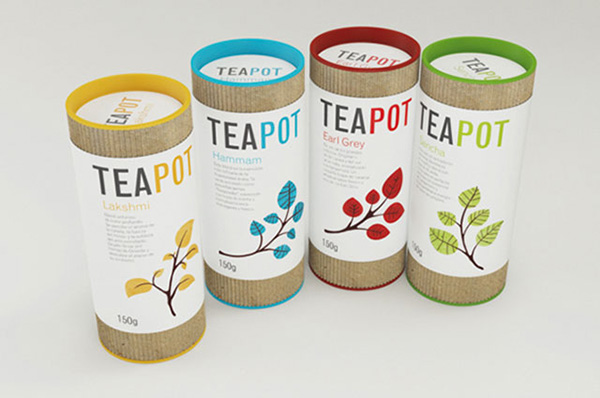 国外咖啡和茶叶创意包装设计欣赏
