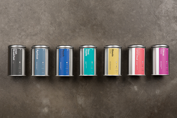 H Tea 茶包装设计BY minimalist作品欣赏