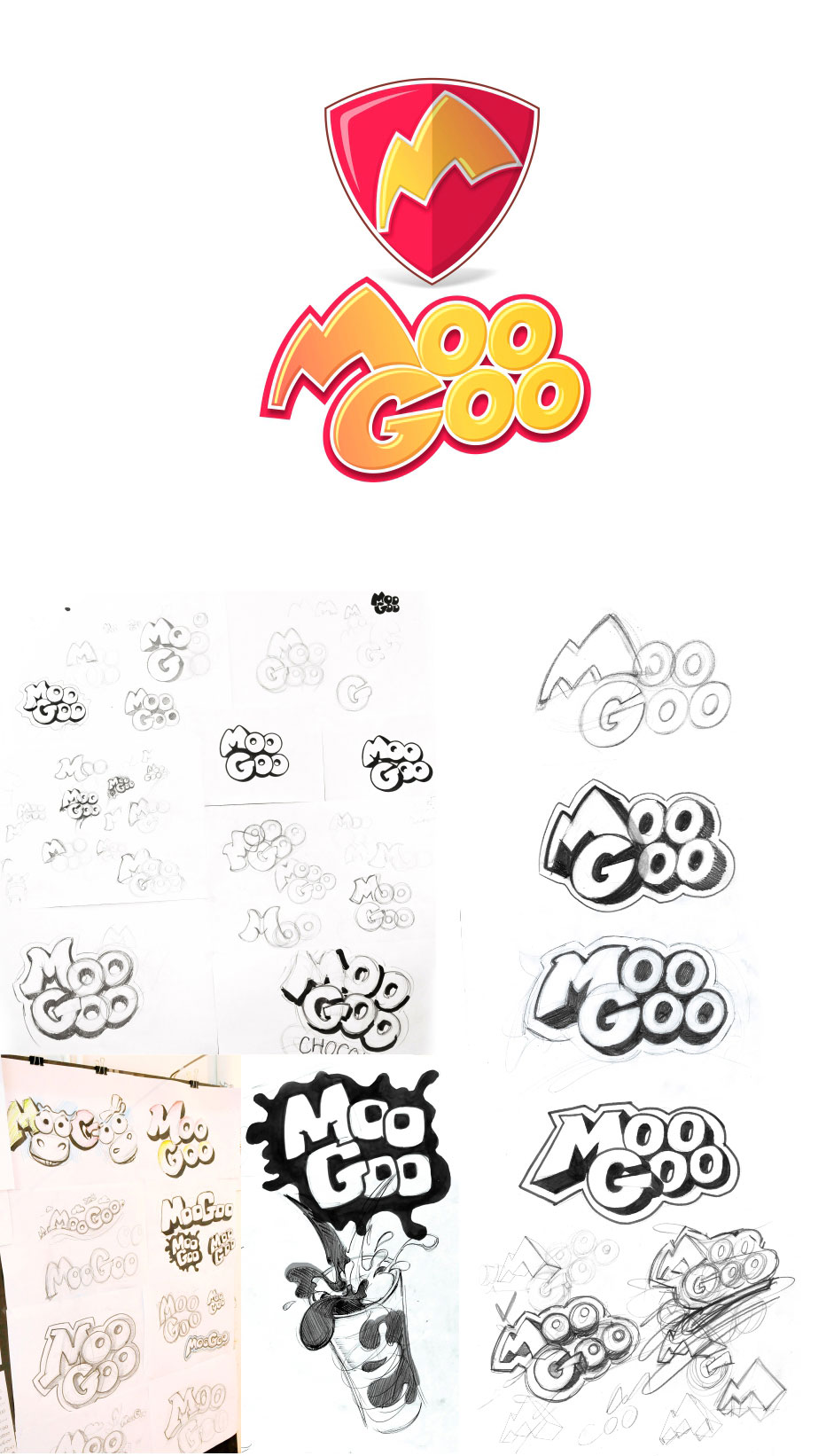 MooGoo牛奶饮料包装案例