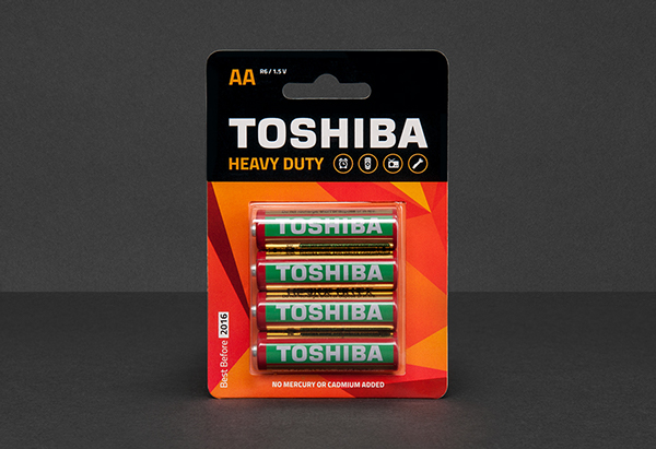 TOSHIBA东芝电池包装