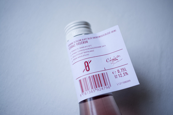 0-Hour Rose玫瑰酒包装设计