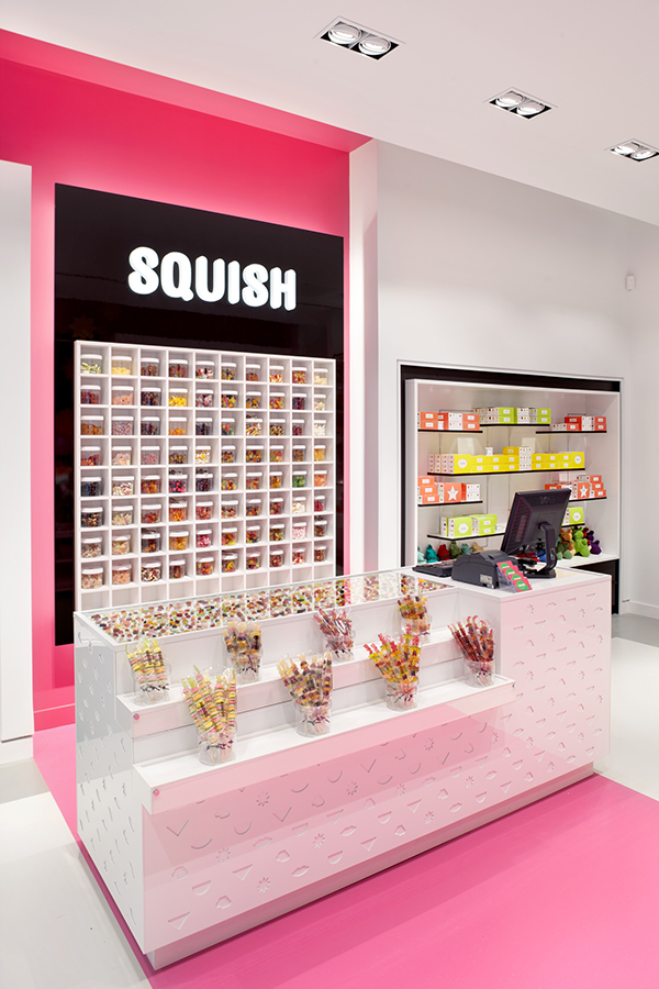 色彩斑斓的SQUISH 糖果品牌包装设计