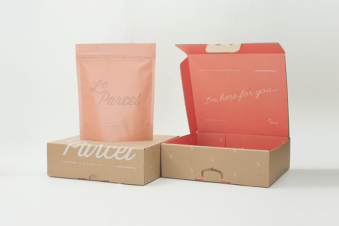Le Parcel素雅包装设计欣赏