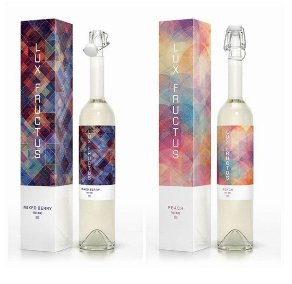 Lux Fructus果酒概念包装设计