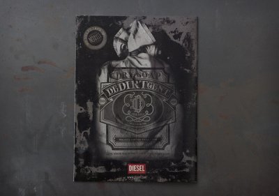 Diesel牛仔裤品牌画册设计欣赏