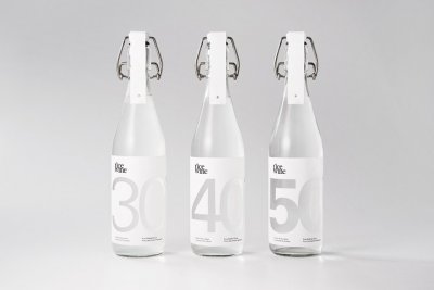 Rice Wine精致纯白米酒包装设计
