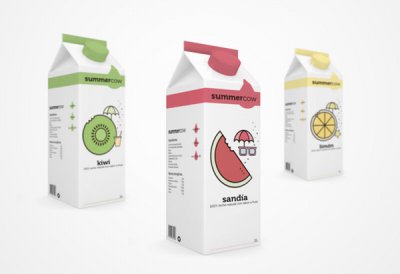 最新创意牛奶包装设计