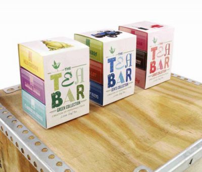多彩的包装设计欣赏《Tea Bar》