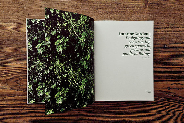 《Interior Gardens》书籍装帧设计