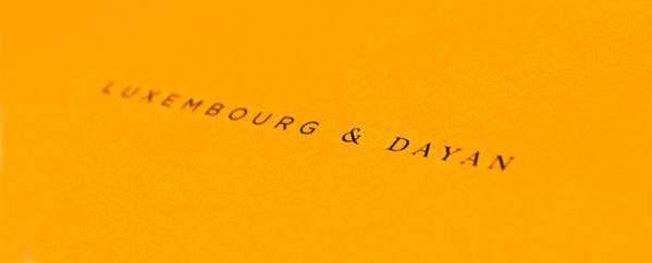 Luxembourg & Dayan书籍装帧设计欣赏