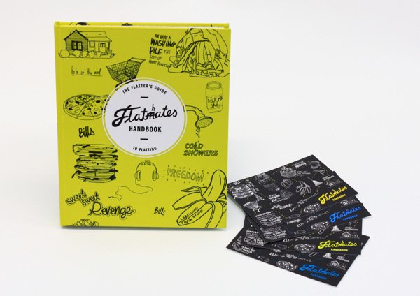 flatmates handbook（合租指南）版式设计欣赏