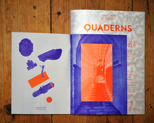 Quaderns Magazine杂志封面设计欣赏