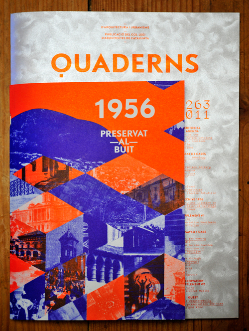 Quaderns Magazine杂志封面设计欣赏
