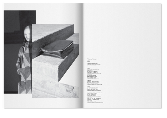 瑞克·欧文斯 - PRECO的F / W12书籍装帧设计