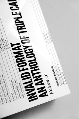 简洁An Anthology of Triple Canopy书籍版式设计欣赏
