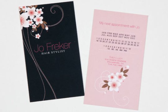 多款创意美发师名片设计欣赏