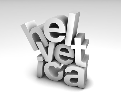 30张超Cool的3D文字设计作品欣赏
