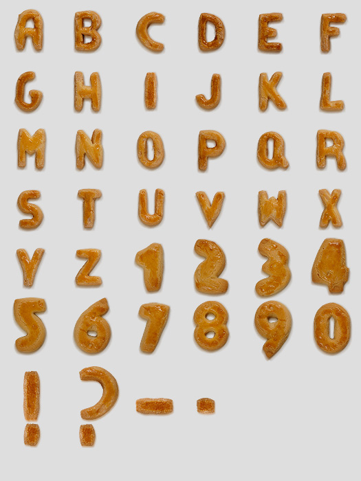 HMF公司手工英文字体设计欣赏二