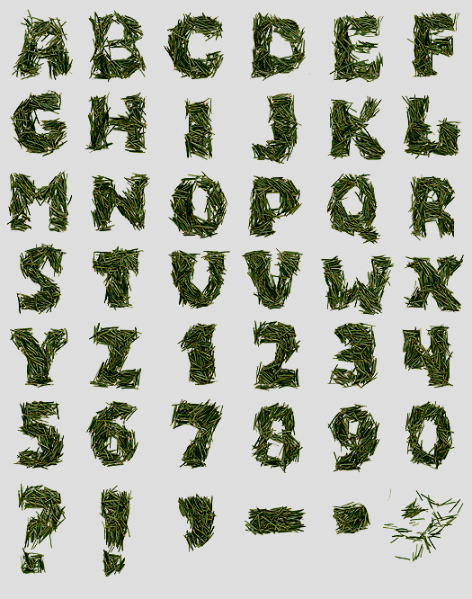HMF公司手工英文字体设计欣赏二