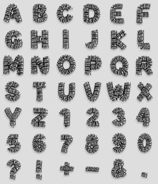 HMF公司手工英文字体设计欣赏二