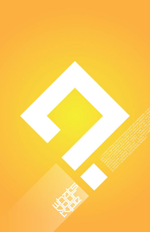 40张印刷字体风格海报设计欣赏