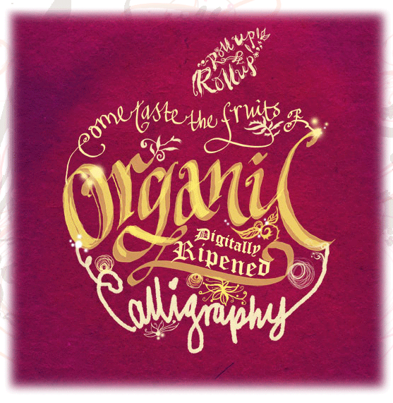 SarahJ.Coleman的商业插画及字体设计