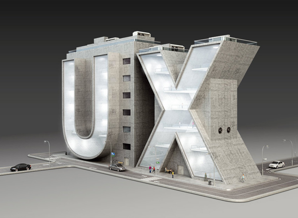 Chris LaBrooy 3D字体设计（二）