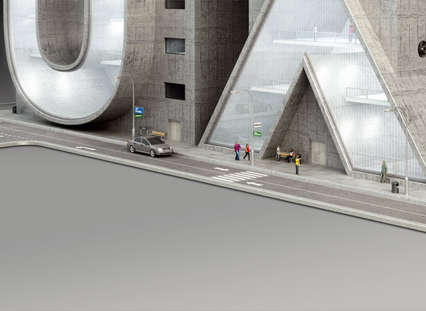 Chris LaBrooy 3D字体设计（二）