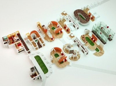 Flyart Group 3D字体设计