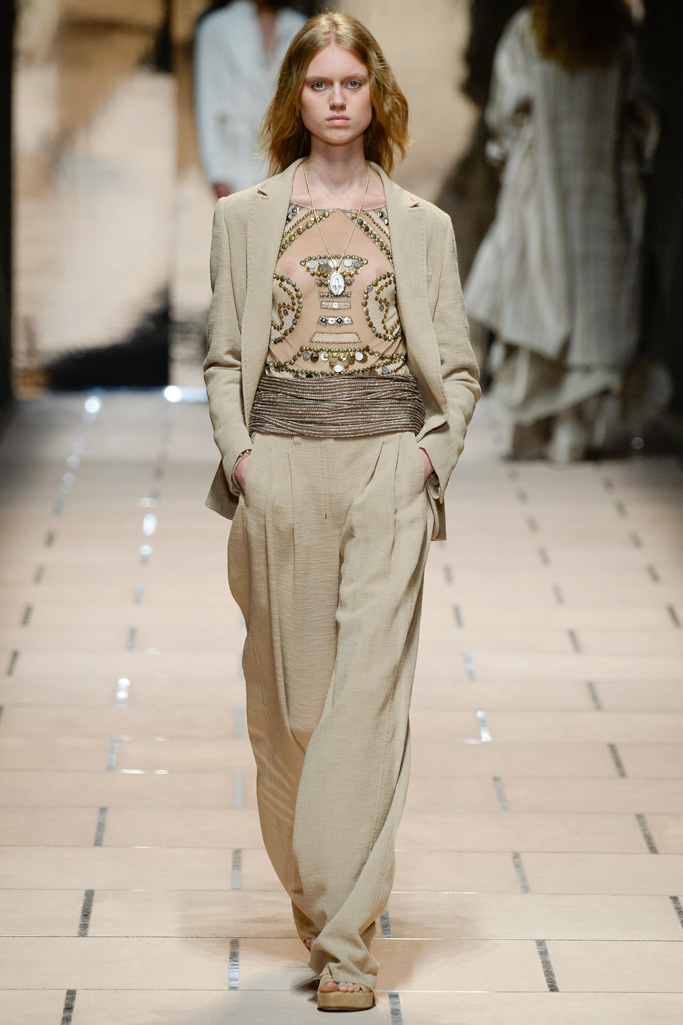 Trussardi（楚萨迪）2024春夏米兰时装秀