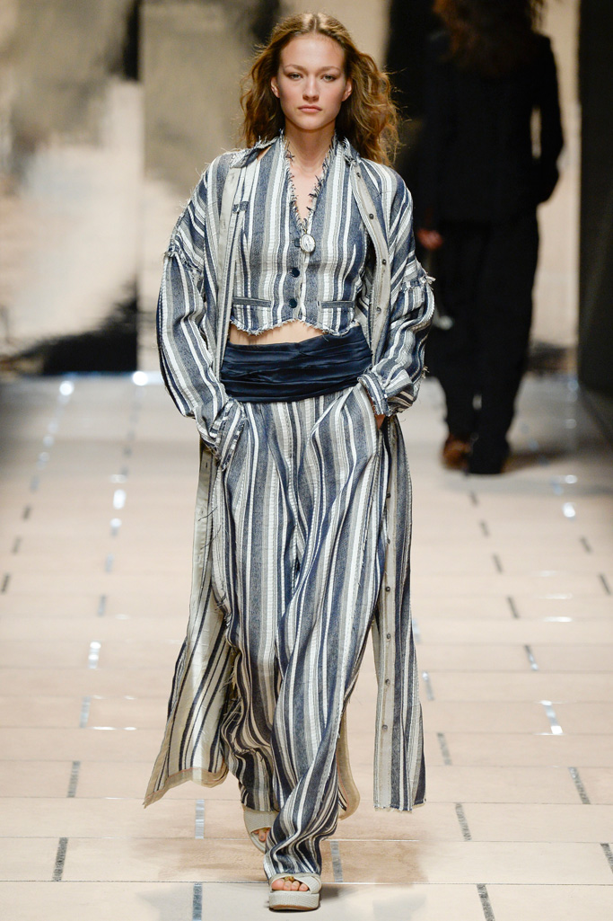 Trussardi（楚萨迪）2024春夏米兰时装秀