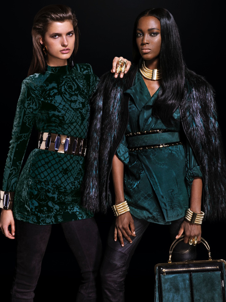 Balmain×H&M 联名系列Lookbook