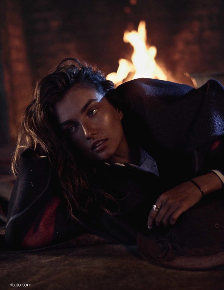 超模Andreea Diaconu 《Vogue》杂志时尚大片