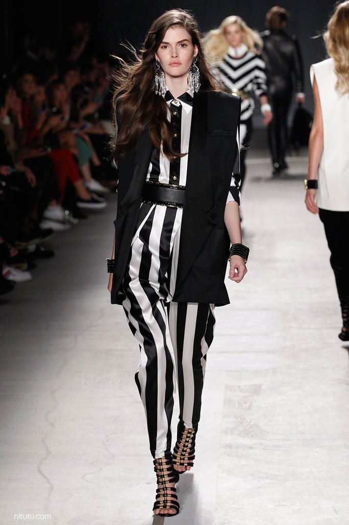 Balmain×H&M 2024秋冬联名时装发布会