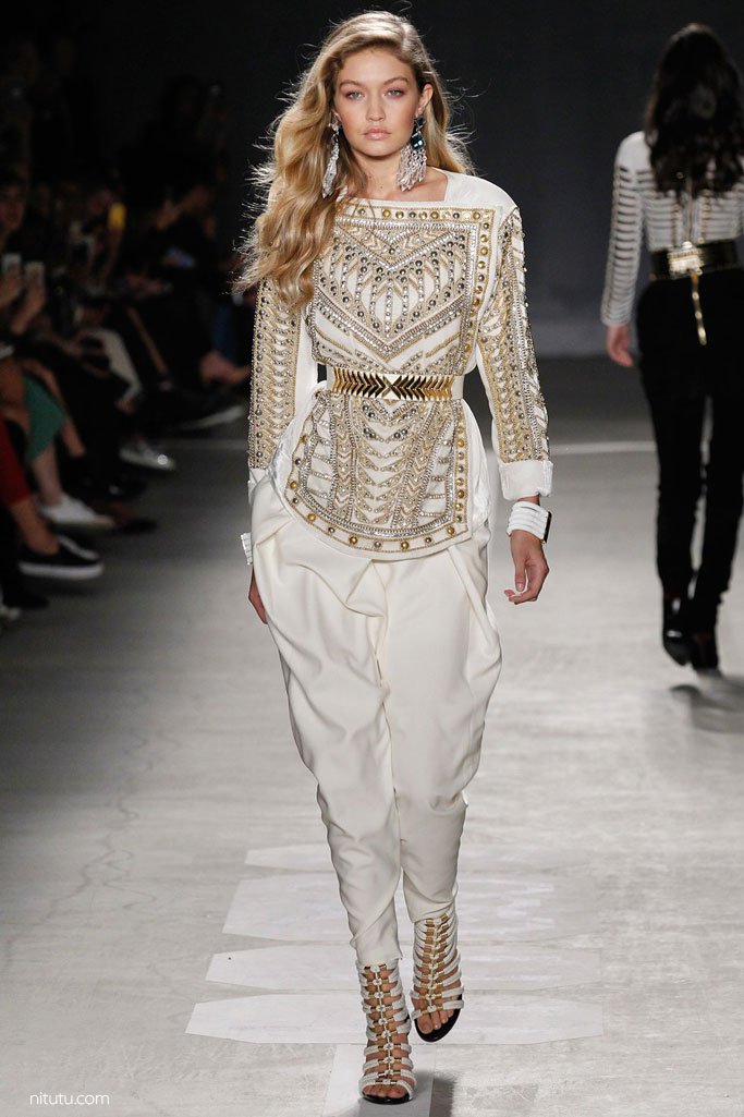 Balmain×H&M 2024秋冬联名时装发布会