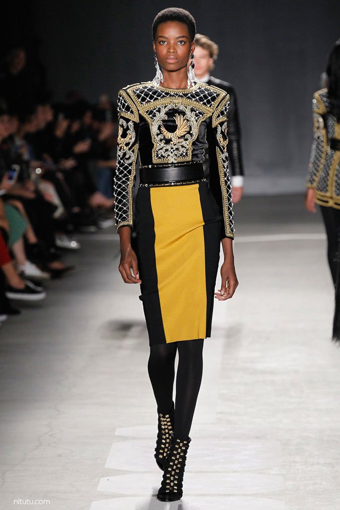 Balmain×H&M 2024秋冬联名时装发布会
