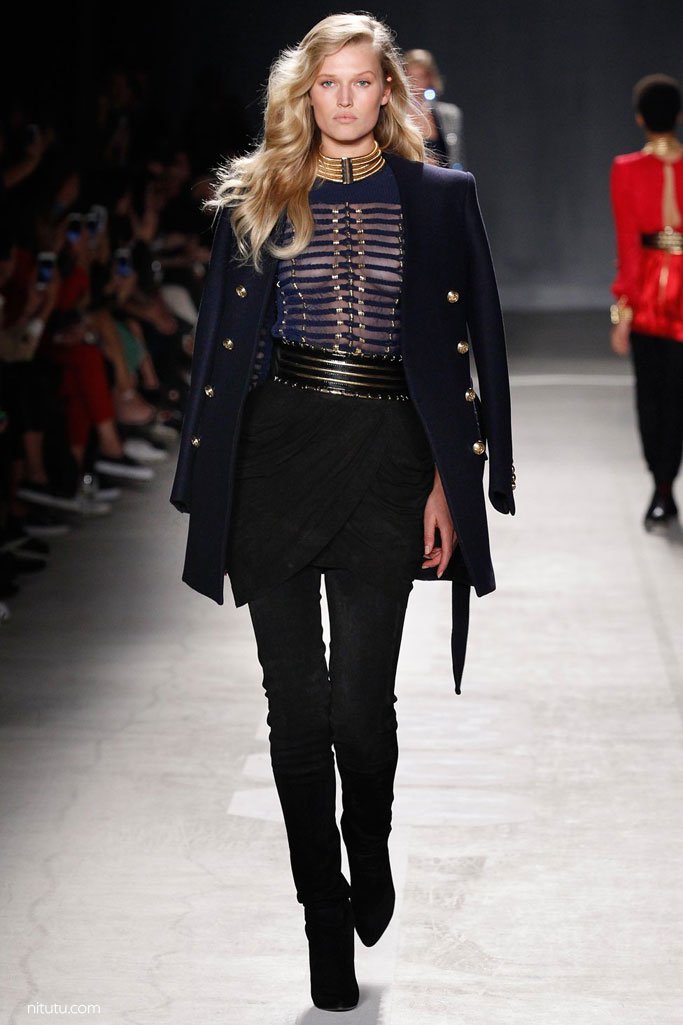 Balmain×H&M 2024秋冬联名时装发布会