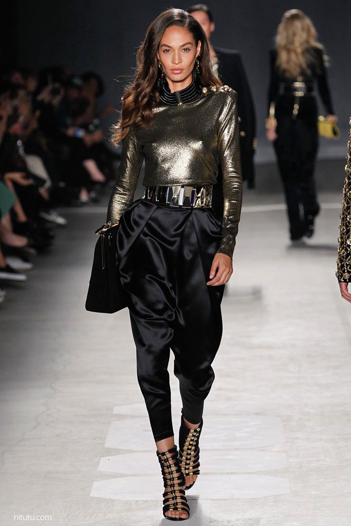 Balmain×H&M 2024秋冬联名时装发布会