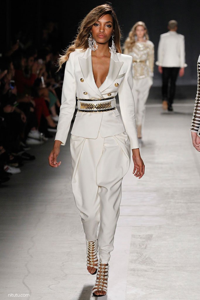 Balmain×H&M 2024秋冬联名时装发布会