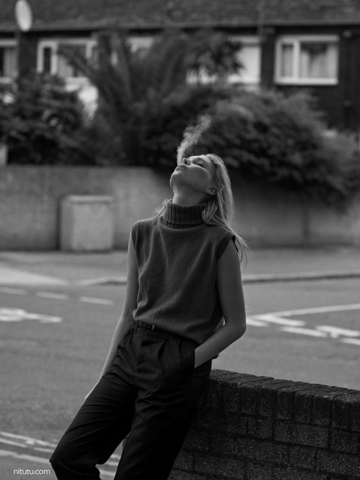 超模Elsa Hosk 诠释《So It Goes》杂志时尚大片