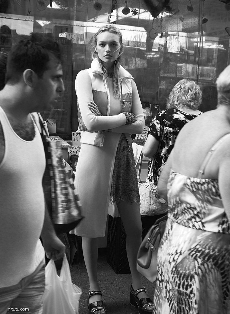 Gemma Ward  for V by Ben Toms