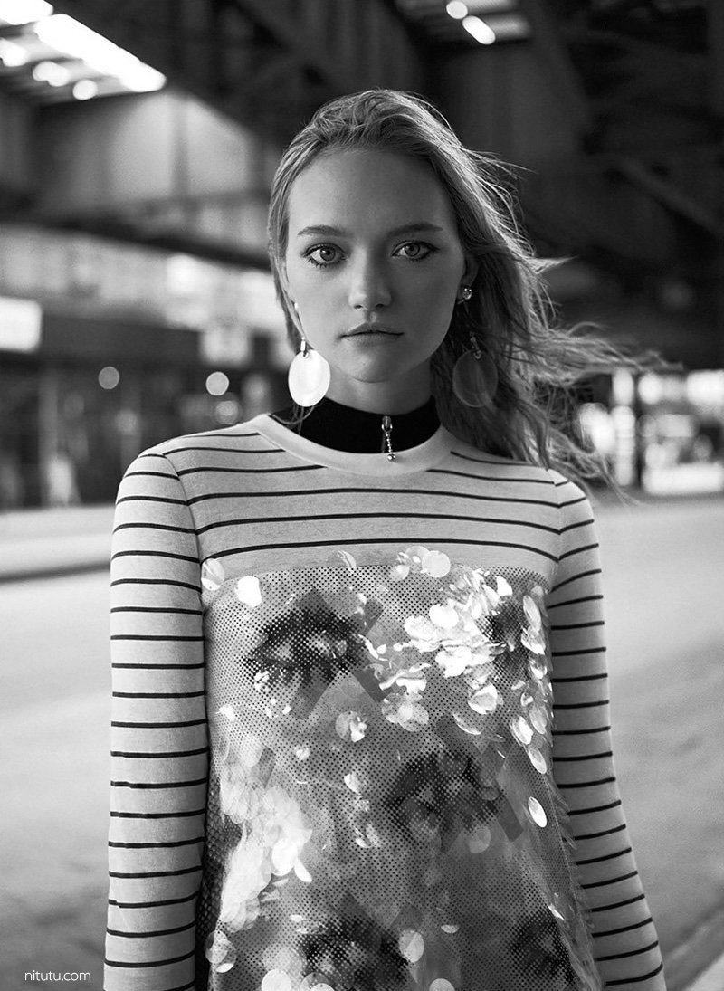 Gemma Ward  for V by Ben Toms