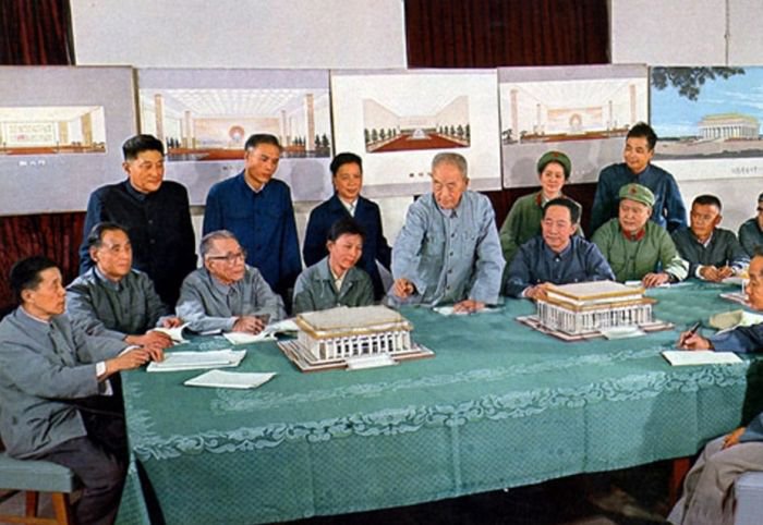 老照片：毛主席纪念堂是怎样建成的
