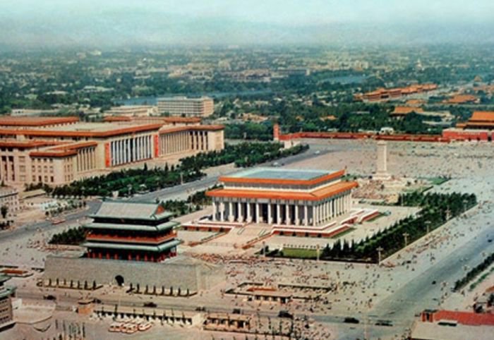 老照片：毛主席纪念堂是怎样建成的