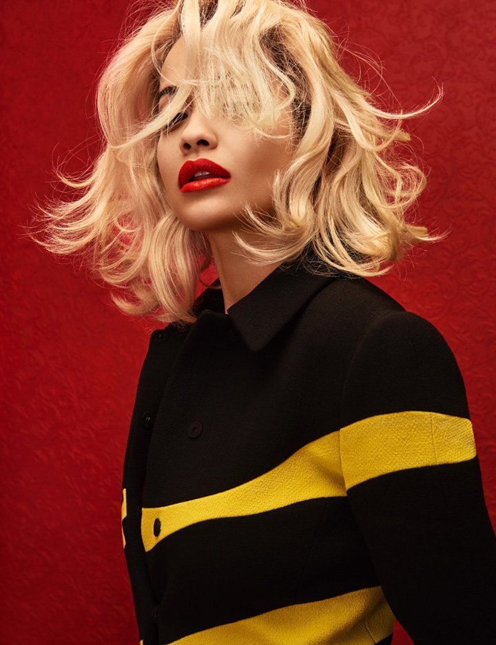 Rita Ora 化身梦露演绎《Wonderland》杂志时尚大片