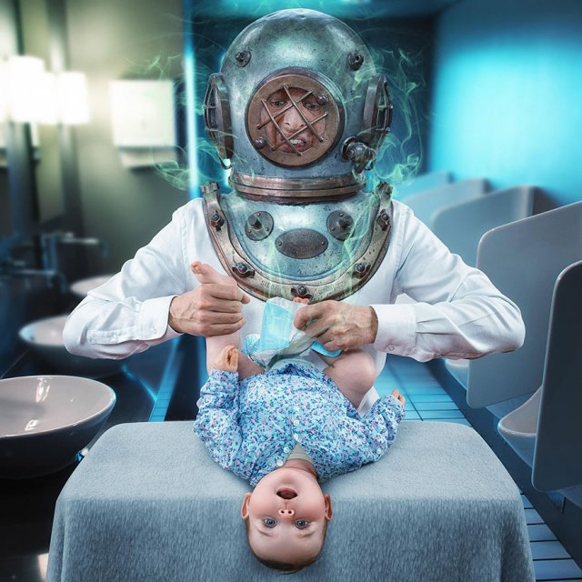 摄影师John Wilhelm 极富想象的创意儿童摄影